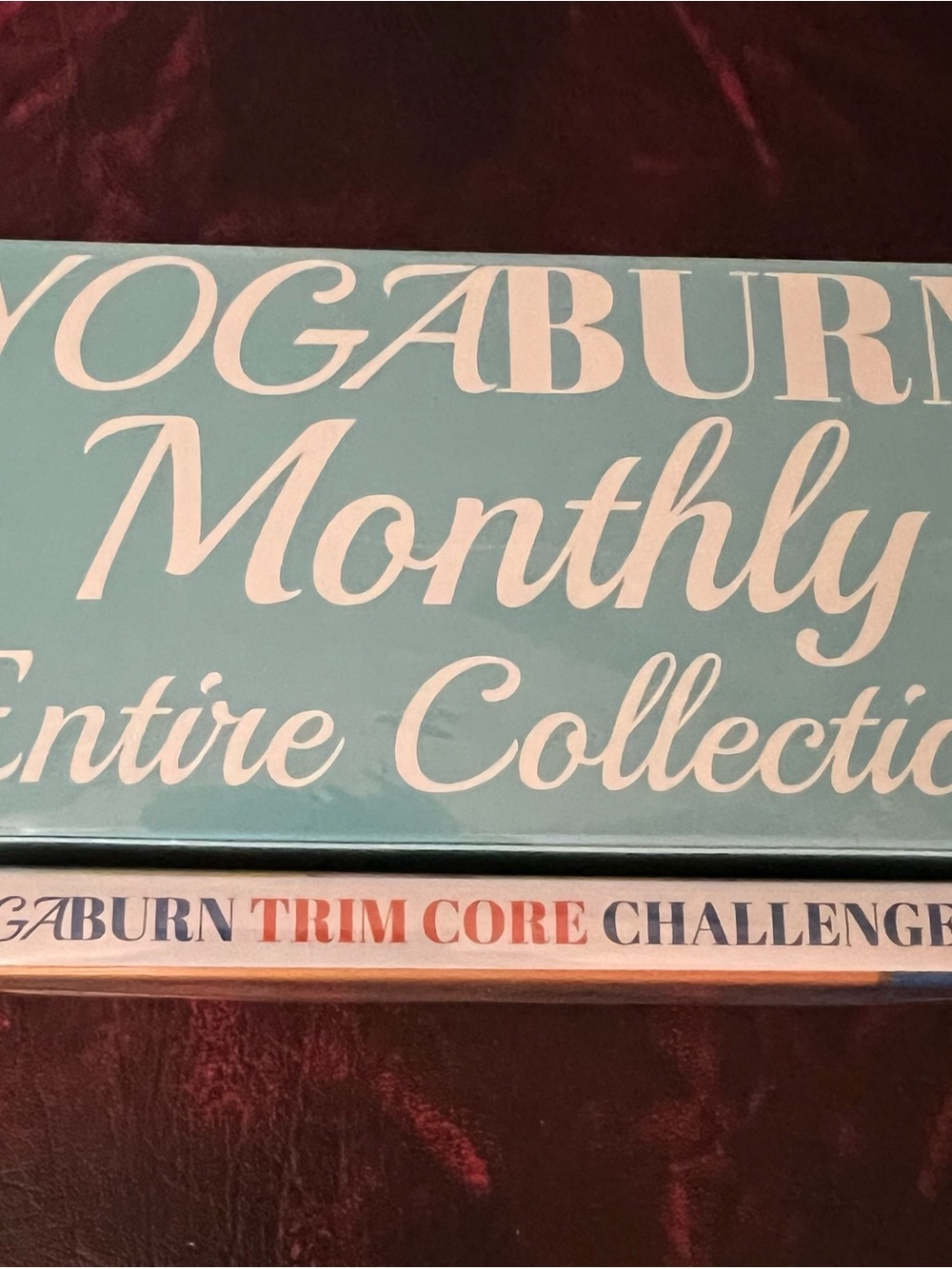 YOGABURN Monthly Entire Collection - Teal & White Box Set + YOGABURN Trim Core